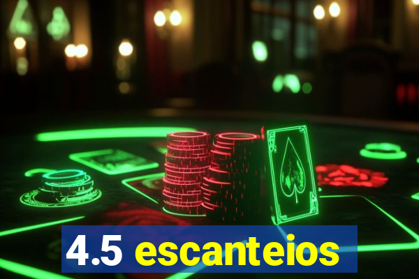 4.5 escanteios